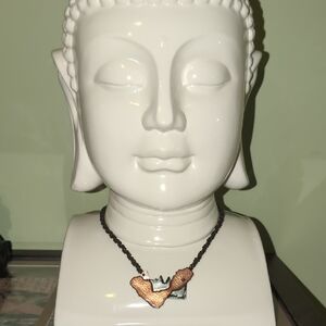 Handmade Copper and Silver Necklace
